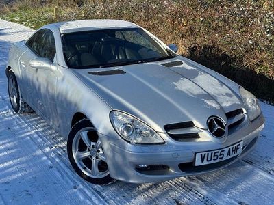 Silver Used 2006 Mercedes SLK200 Cabriolet | £2,490 (Fair price)