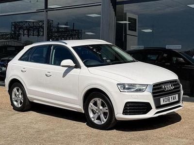 Begagnad Audi Q3 Sport 150 HK (110 kW) 2018 Vit SUV