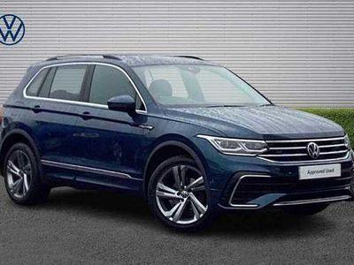 Used VW Tiguan R-line Edition 150 HP (110 kW) 2023 Blue SUV
