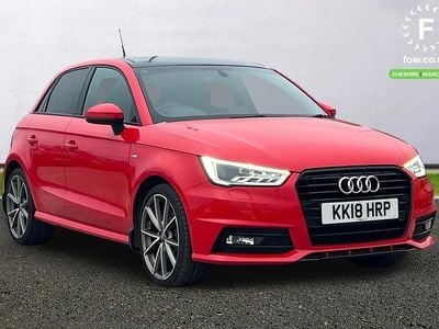 Used Audi A1 Black Edition 2018 Red Hatchback