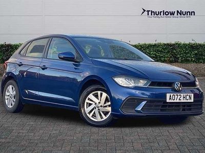 Blue Used 2022 VW Polo S Hatchback | £13,749 (Fair price)
