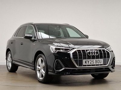 Black Used 2025 Audi Q3 S-Line SUV | £33,998 (A bit pricey)