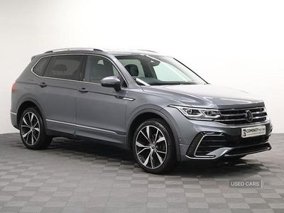 Grey Used 2022 VW Tiguan Allspace R-line SUV | £27,995 (A bit pricey)