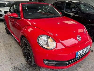 Red Used 2013 VW Beetle Design Cabriolet | £10,990 (Fair price)