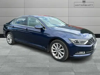 Used VW Passat Business 150 HP (110 kW) 2016 Blue Sedan