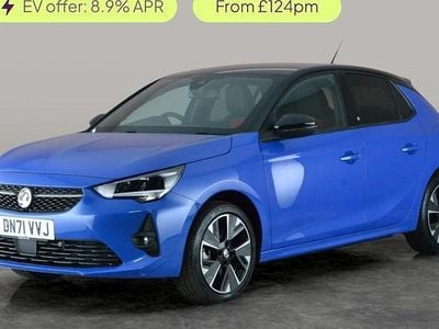 Used Vauxhall Corsa-e SRi 100 kW (136 HP) 2021 Blue Hatchback