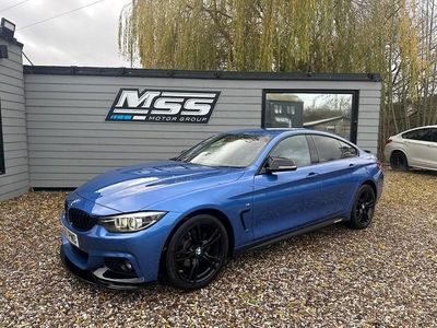 Blue Used 2017 BMW 420 M Sport Coupe | £13,495 (Fair price)