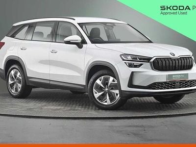 Used Skoda Kodiaq SE 110 HP (80 kW) 2024 Moon white metallic SUV