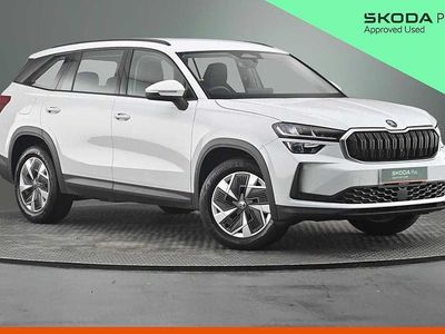 Moon white metallic Used 2024 Skoda Kodiaq SE SUV | £29,658 (Good price)