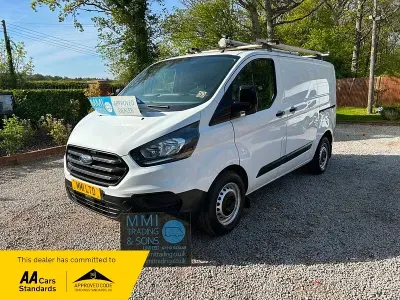 Used Ford Transit Custom 105 HP (77 kW) 2018 White Van