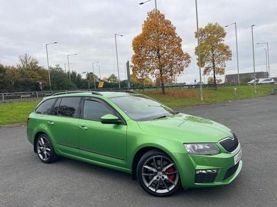 Used Skoda Octavia vRS 2015 Green Hatchback