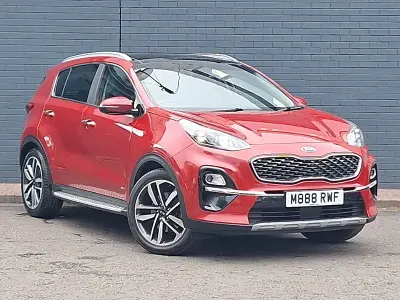 Used Kia Sportage 174 HP (127 kW) 2019 Red SUV