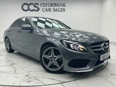 Used Mercedes C200 AMG line 184 HP (135 kW) 2017 Grey Sedan