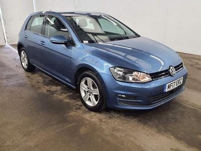 Used VW Golf VII Edition 125 HP (91 kW) 2017 Blue Hatchback