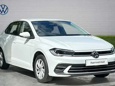 Used VW Polo Style 95 HP (69 kW) 2023 White Hatchback