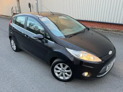 Gebraucht Ford Fiesta Zetec 2009 Schwarz Kleinwagen