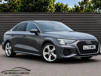 Used Audi A3 S-Line 110 HP (80 kW) 2023 Grey Sedan
