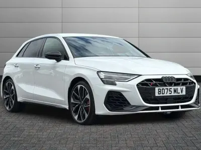Used Audi S3 Sportback Black Edition 333 HP (244 kW) 2025 White Hatchback