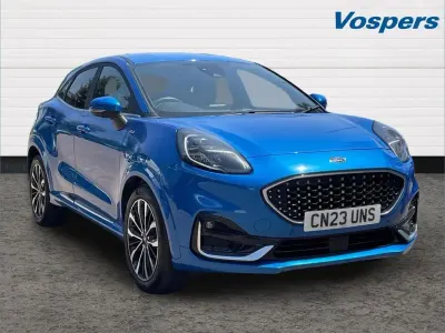 Used Ford Puma ST-Line 153 HP (112 kW) 2023 Blue SUV