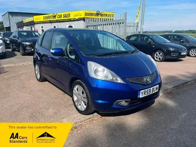 Używany Honda Jazz EX 100 KM (73 kW) 2009 Niebieski Hatchback