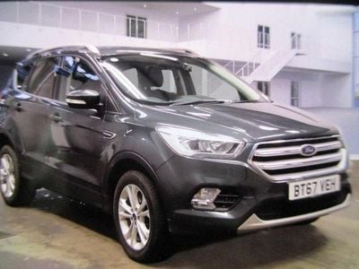 Used Ford Kuga Titanium 120 HP (88 kW) 2017 Green SUV
