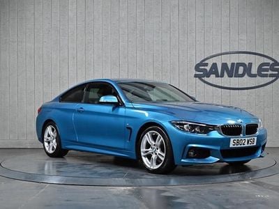 Used BMW 420 M Sport 184 HP (135 kW) 2019 Blue Coupe