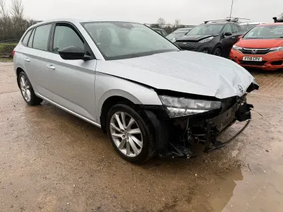Gebraucht Skoda Scala SE 2019 Silber Kleinwagen