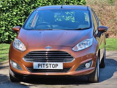 Used Ford Fiesta Zetec 2015 Brown Hatchback