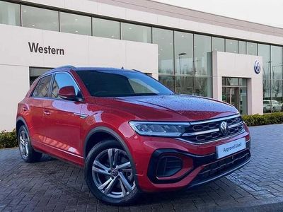 Red Used 2023 VW T-Roc R-line SUV | £24,699 (Fair price)