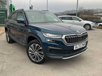Used Skoda Kodiaq SE L Executive 110 HP (80 kW) 2023 Blue SUV