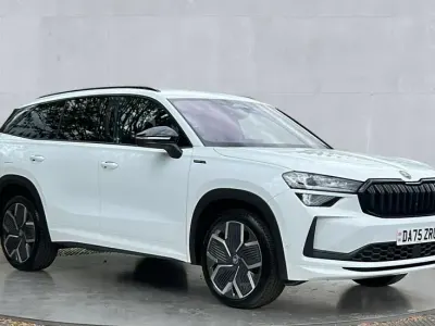 Used Skoda Kodiaq SportLine 150 HP (110 kW) 2026 White SUV