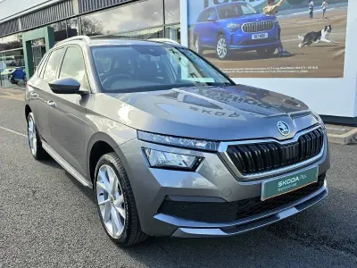 Begagnad Skoda Kamiq SE L Executive 115 HK (84 kW) 2023 Grå SUV