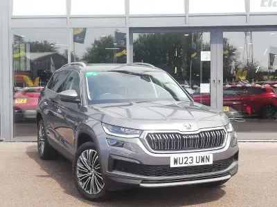 Used Skoda Kodiaq SE L Executive 150 HP (110 kW) 2023 Grey SUV