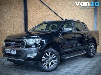 Used Ford Ranger Wildtrack 200 HP (147 kW) 2018 Black Pickup