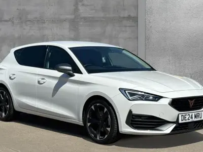 Used Cupra Leon 150 HP (110 kW) 2024 White Hatchback