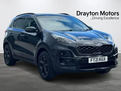 Used Kia Sportage 177 HP (130 kW) 2021 Black SUV