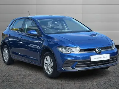 Used VW Polo Life 95 HP (69 kW) 2022 Reef blue Hatchback
