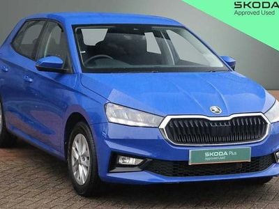 Used Skoda Fabia Comfort 80 HP (58 kW) 2024 Energy blue Hatchback
