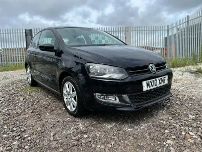 Used VW Polo SE 85 HP (62 kW) 2010 Black Hatchback