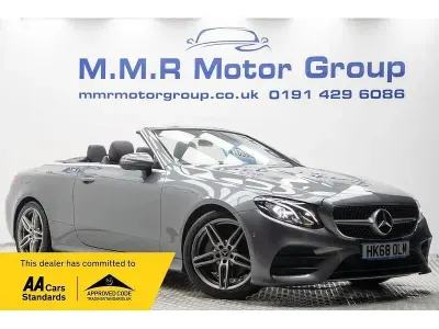Begagnad Mercedes E220 AMG line 194 HK (142 kW) 2018 Grå Cab