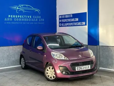 Used Peugeot 107 Active 68 HP (50 kW) 2013 Purple Hatchback
