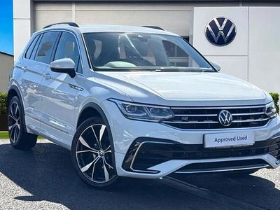 Used VW Tiguan R-line 150 HP (110 kW) 2023 White SUV