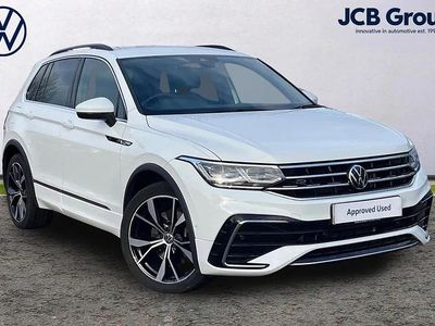 Used VW Tiguan R-line 190 HP (139 kW) 2022 White SUV