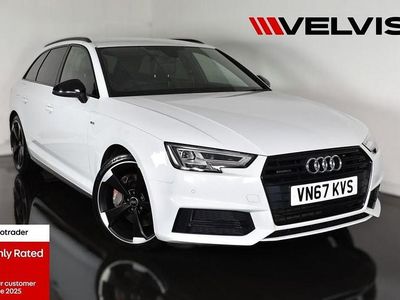 Used Audi A4 Black Edition 252 HP (185 kW) 2017 White Estate