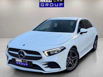 Used Mercedes A180 AMG line 116 HP (85 kW) 2018 White Hatchback