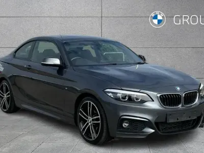 Begagnad BMW 218 M Sport 150 HK (110 kW) 2019 Grå Sportkupé