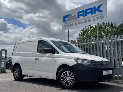 Used VW Caddy 102 HP (75 kW) 2022 White MPV