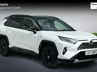 Used Toyota RAV4 Hybrid 218 HP (160 kW) 2021 Black SUV