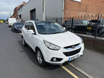Used Hyundai ix35 Premium 115 HP (84 kW) 2013 White SUV