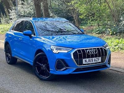 Used Audi Q3 S-Line 150 HP (110 kW) 2019 Blue SUV